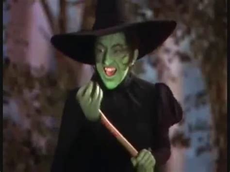 Sinister witch cackling
